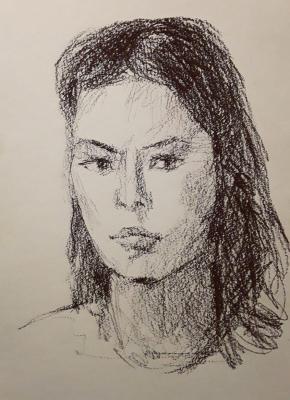 Portrait of Gulnara Khamitovna