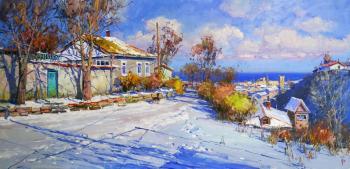 Winter feodosia. Pozdeev Igor