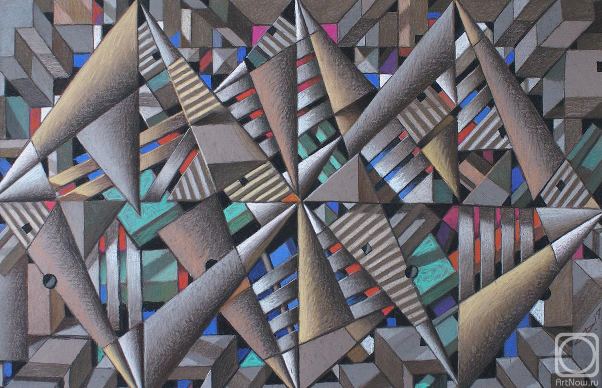 Dergun Sergey. Invented forms in the invented interior