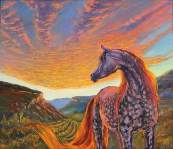 Contemplative (Horseart). Vetrova Elina