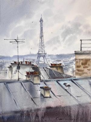 Grey Skies of Paris. Gorbacheva Evgeniya