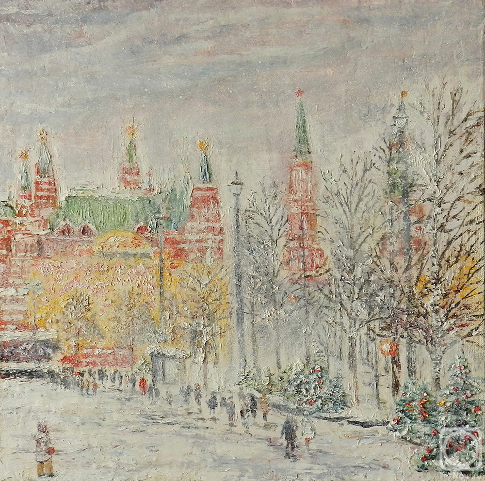 Gudkov Andrey. Moscow in winter