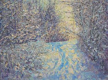 Golden sun of January