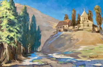 Abkhazia.Kamansky Monastery. Vedeshina Zinaida