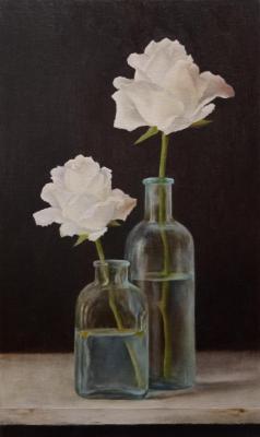 Two roses. Rabinovich Lyudmila