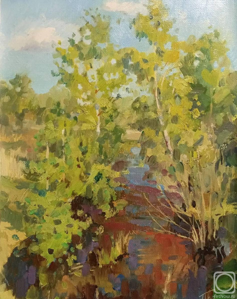 Pertseva Galina. Forest stream