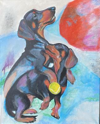 How fun to play together. Shuvalova Nataliya