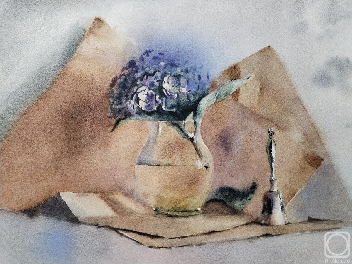 Lobina Irina. Still Life with Hydrangeas
