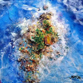 Inhabited island (Ocean Painting). Murtazin Ilgiz