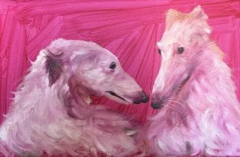 Eros and Psyche (Neo-Impressionism). Rudko Anna