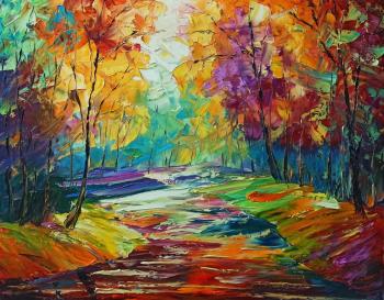 Картина «Калейдоскоп осени»