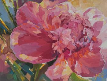 Pink (Pink Peony Painting). Chizhova Viktoria