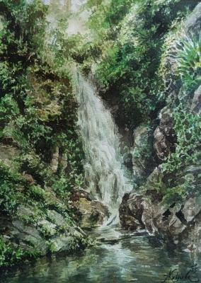 Waterfall. Karaseva Anastasiya