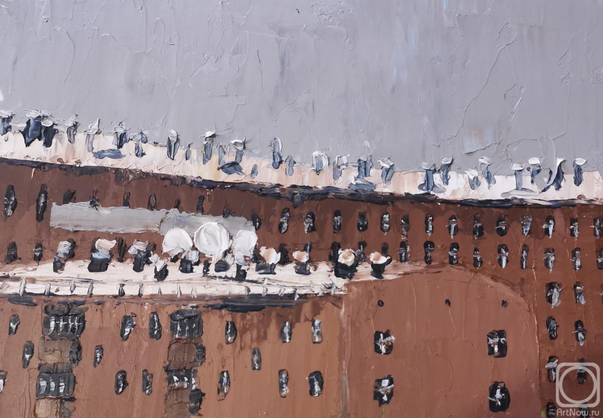 Aparina Olga. The Moscow courtyard