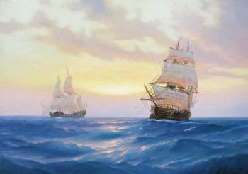 The regatta. Luzgin Andrey