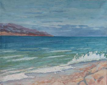 On the shore of black Sea. Charova Natali