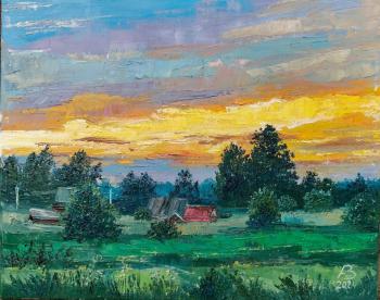 Summer Evening. Voevodina Anastasiya