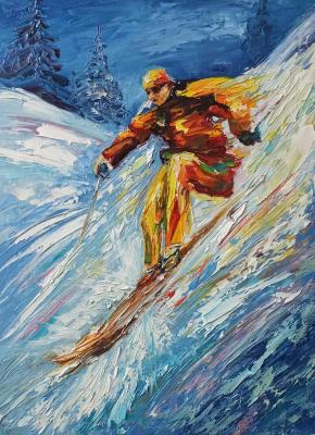 Картина «Горный фристайл»
