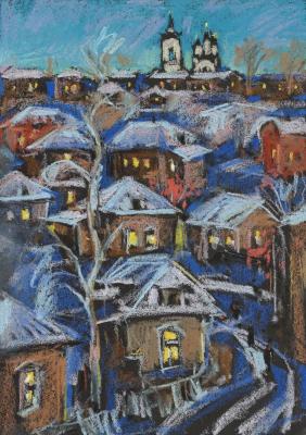 Early evening in Tomsk