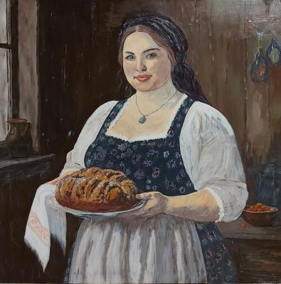 The Loaf (Peasant Life). Petrova Marina
