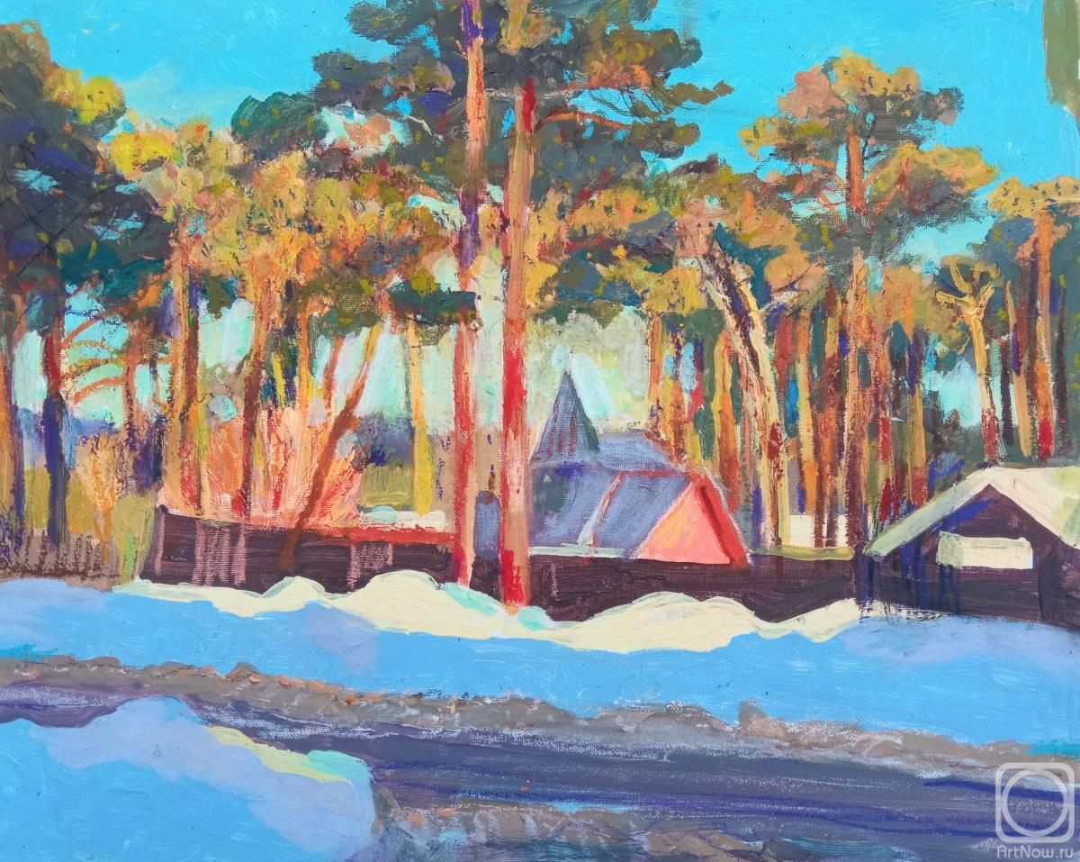 Nagorskaya Oksana. Winter in Anikino. Deep in Siberia