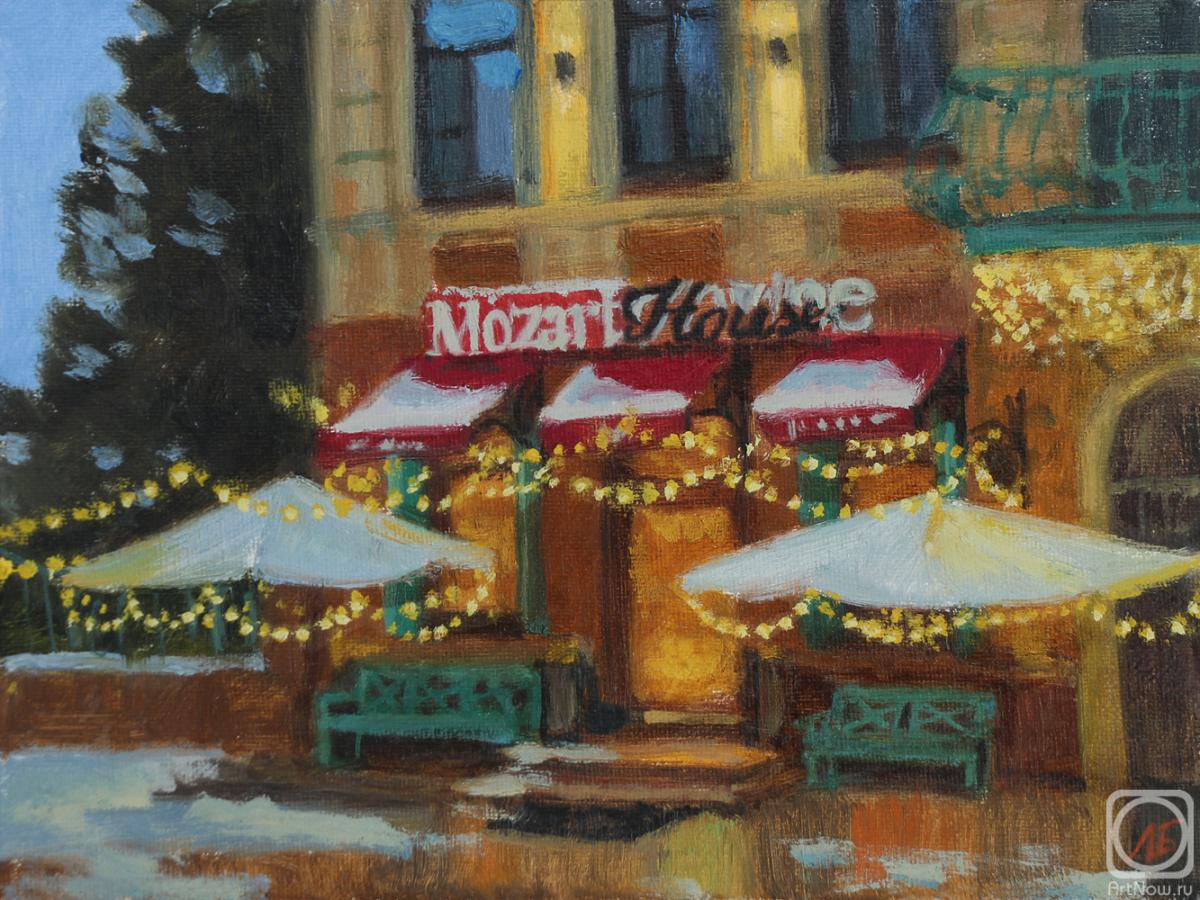 Bychenko Lyubov. Cafe on Pushkinskaya (evening option)