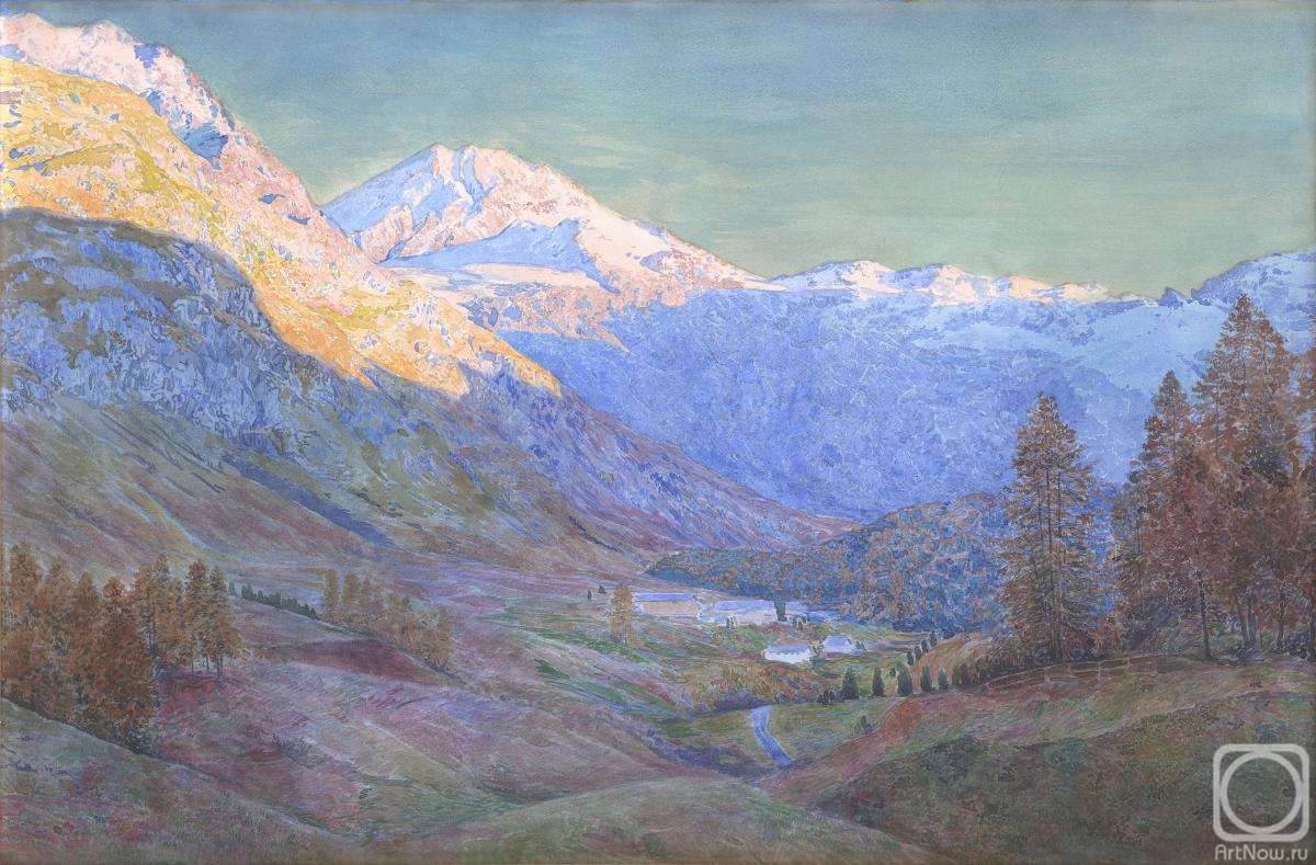 Kozhin Simon. Morterach Glacier