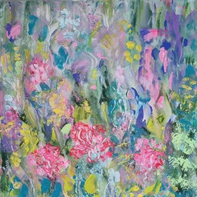 Spring glade. Abramova Lyudmila