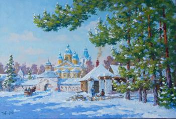 Alexandrovsky Alexander . Winter at Konevets