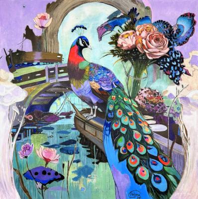 Garden by the Water. Goncharova Polina