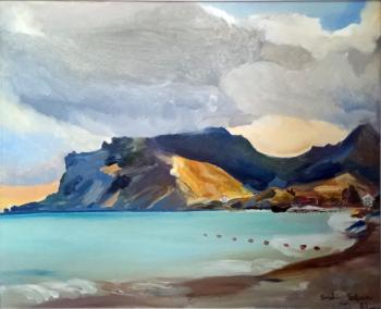 Crimea. August. View of Kara Dagh