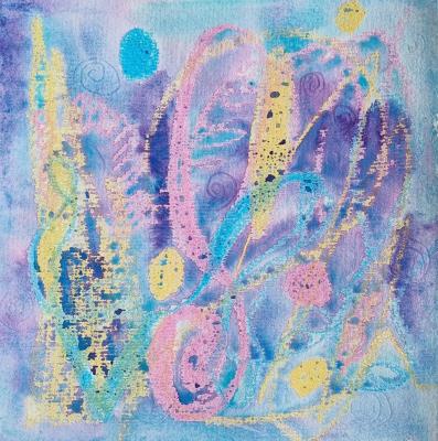 Inspiration is abstraction. Abramova Lyudmila