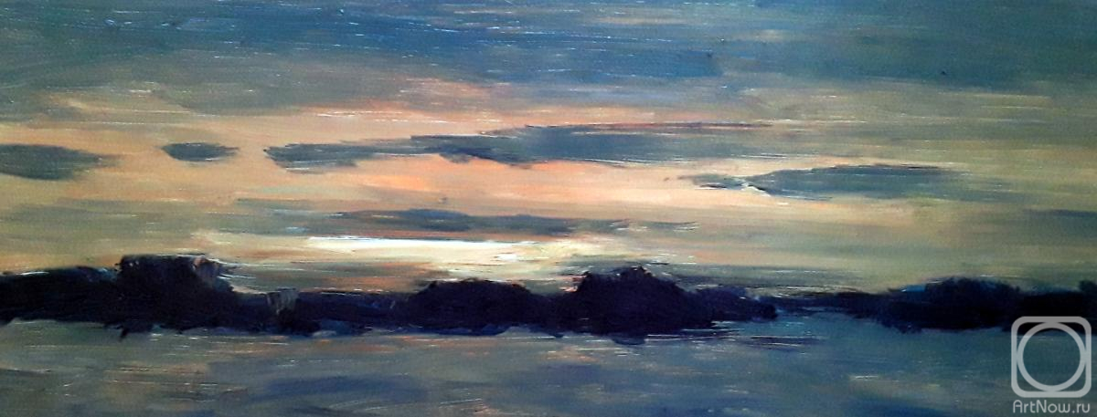 Knecht Aleksander. February twilight