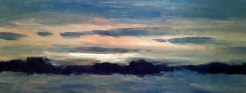 February twilight. Knecht Aleksander