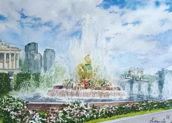 The Stone Flower Fountain at VDNKh. Karaseva Anastasiya