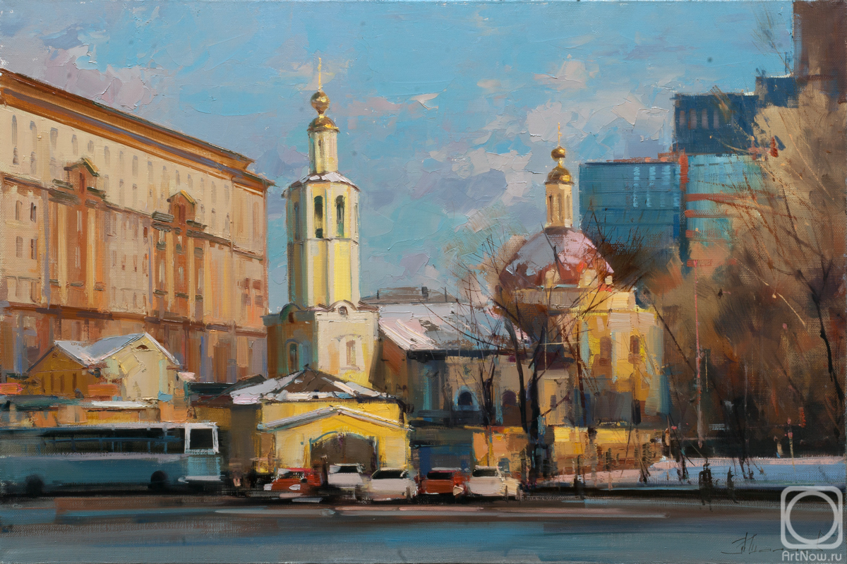 Shalaev Alexey. In the grip of worldly vanity. Church of All Saints in Vsekhsvyatskoye on Sokol