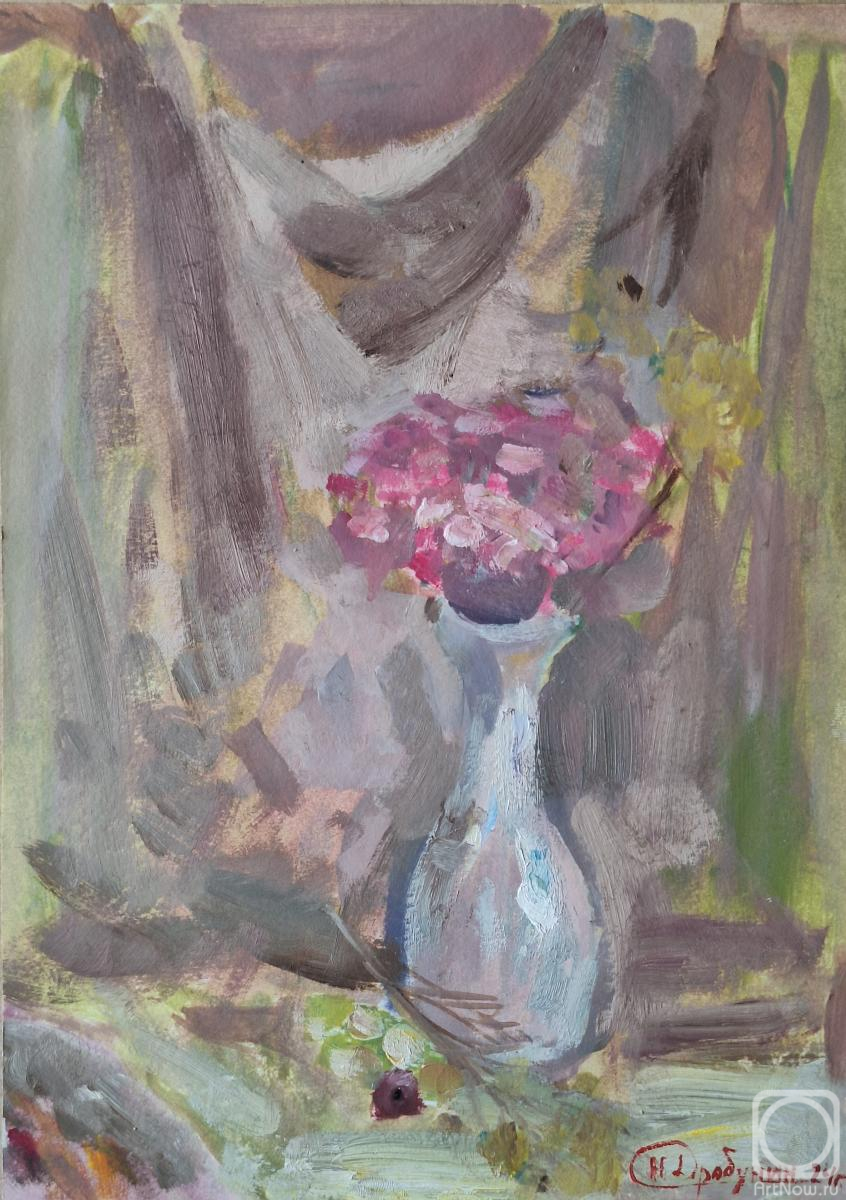 Drobunin Nikolay. Still life with a vase
