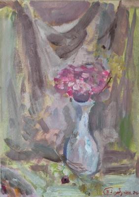 Still life with a vase. Drobunin Nikolay