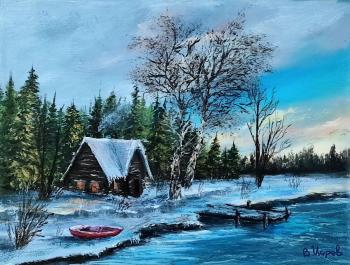 Where Winter Smiles (Originalartwork). Tsarev Vitaliy