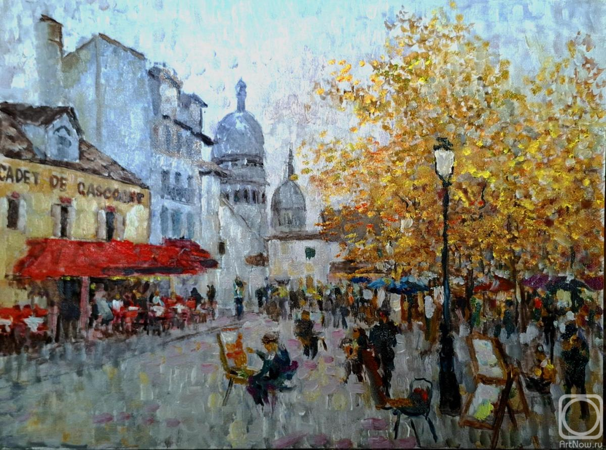 Konturiev Vaycheslav. The colorful mosaic of Montmartre