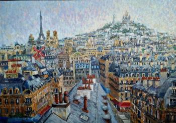 Paris. The exquisite gray of rooftops