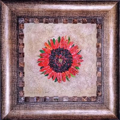 Sunflower (Sunflower Still Life Art). Maslennikov Sergey