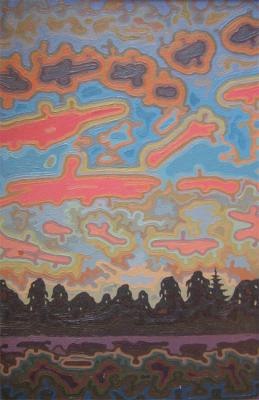 Sunset. Elanchik Alexander