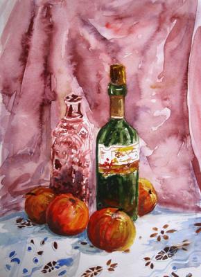 Wine, apple. Peschanaia Olga