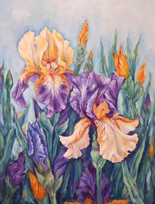 Irises. Gornova Elena