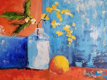 Mimosa March Day. Guseva Svetlana