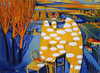 Warm evening (Evening Sky). Fedorova Anna