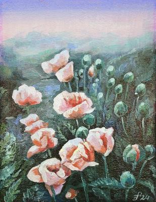 Nature's Tribute: Wild Poppies