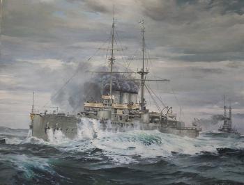 The flagship. Armored cruiser "Rurik". Golybev Dmitry