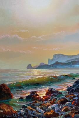 View from Alupka to Simeiz. Melnik Alexandr